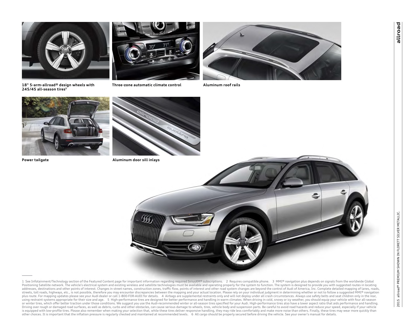 2015 Audi Allroad Brochure Page 4